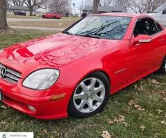 2001 Mercedes SLK230 Kompressor